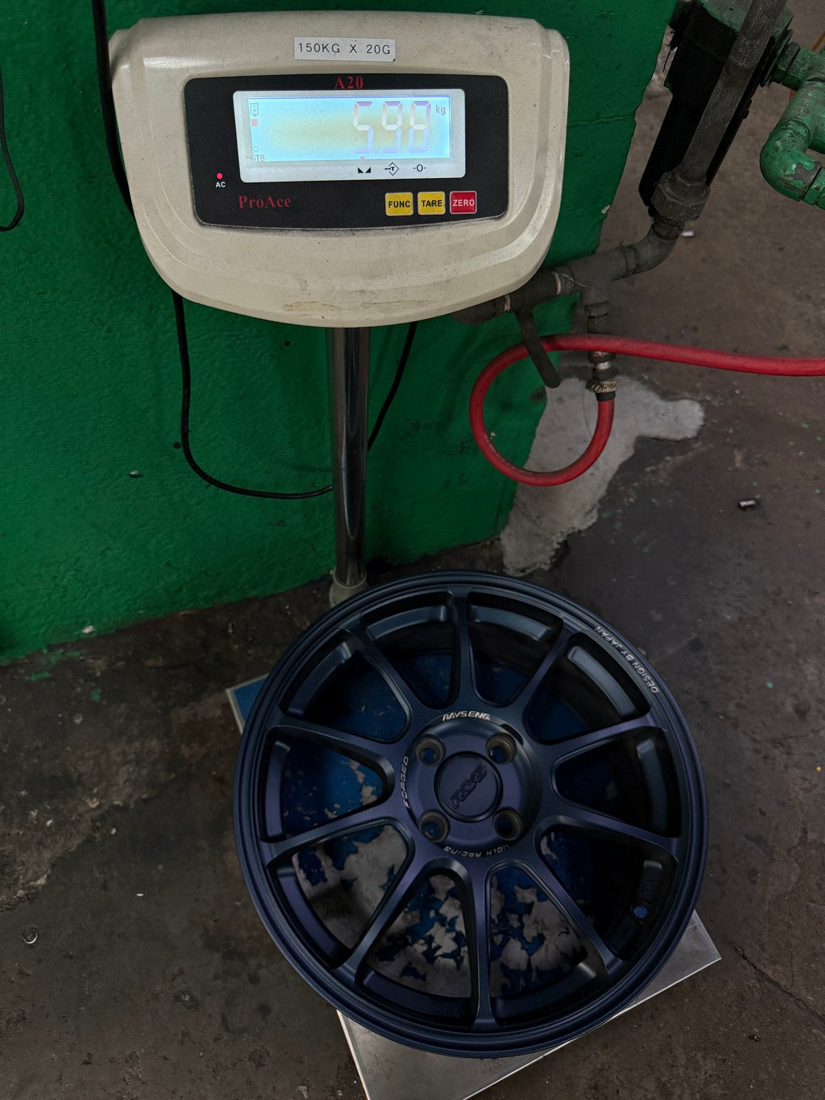 New 16X7 ET40 AOW Flow Formed ZE40 Rim (4 wheel) Matt Blue 4X100