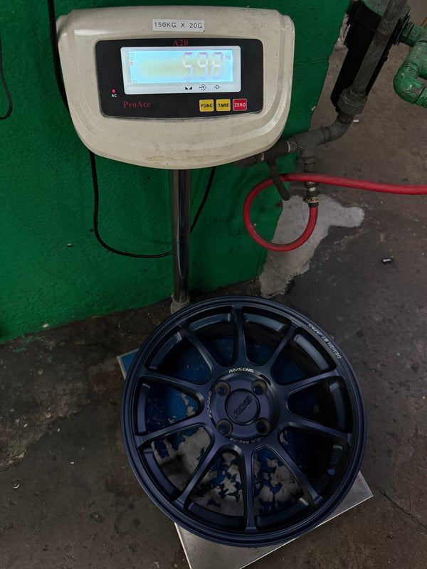 New 16X7 ET40 AOW Flow Formed ZE40 Rim (4 wheel) Matt Blue 4X100