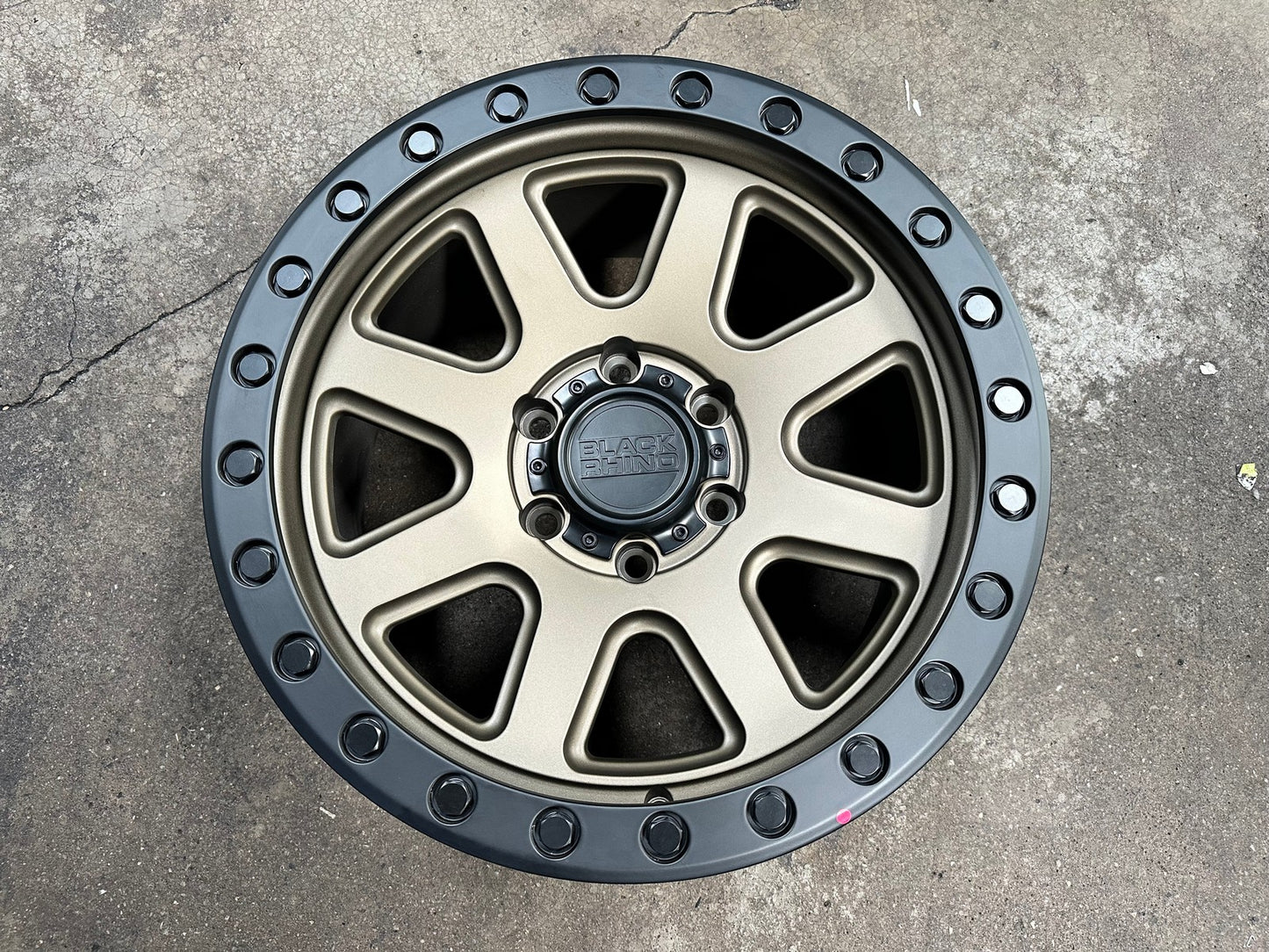 New 18X9 ET12 Black Rhino Baker Rim (4 wheel) Matt Bronze 6X139.7