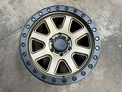 New 18X9 ET12 Black Rhino Baker Rim (4 wheel) Matt Bronze 6X139.7