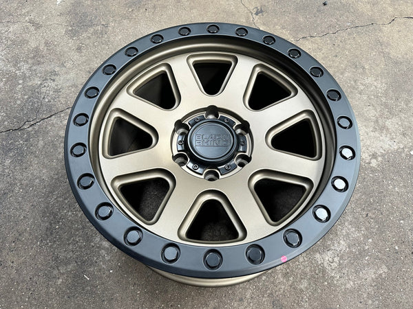 New 18X9 ET12 Black Rhino Baker Rim (4 wheel) Matt Bronze 6X139.7