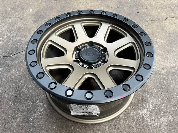 New 18X9 ET12 Black Rhino Baker Rim (4 wheel) Matt Bronze 6X139.7