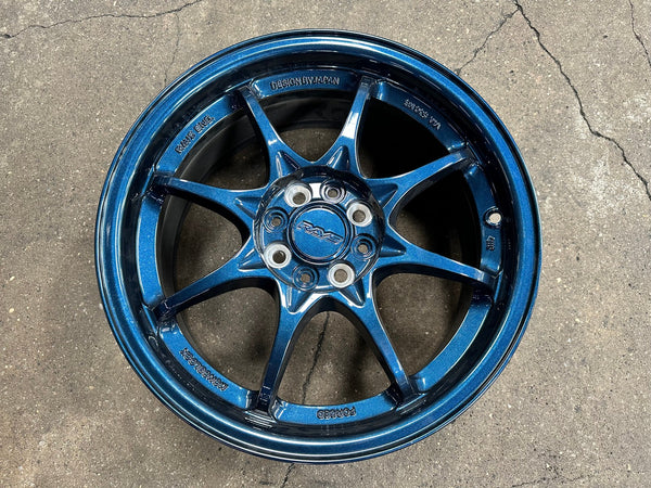 New 16X7 ET40 AOW Flow Formed CE28 Rim (4 wheel) Gloss Blue 4X100