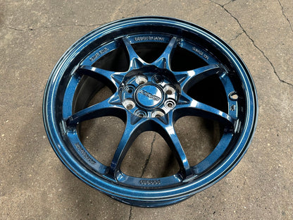 New 16X7 ET40 AOW Flow Formed CE28 Rim (4 wheel) Gloss Blue 4X100