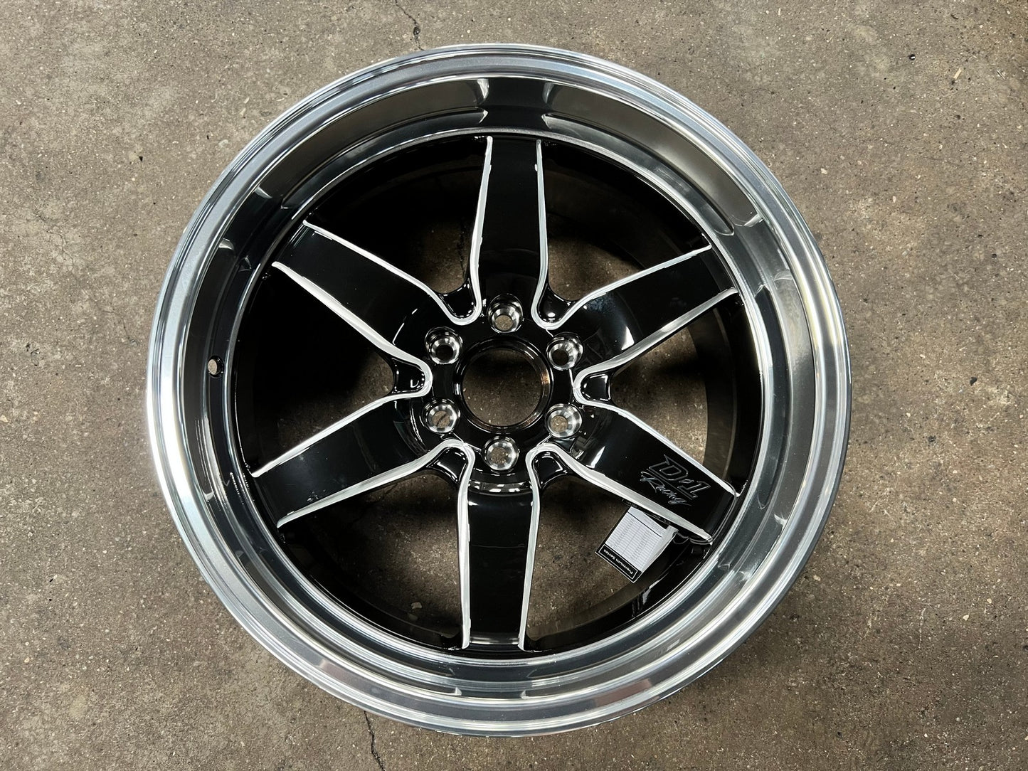 New 18X9.5 ET25 Lenso D1 Racing Rim (4 wheel) Gloss Black 6X114.3