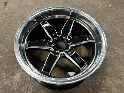 New 18X9.5 ET25 Lenso D1 Racing Rim (4 wheel) Gloss Black 6X114.3