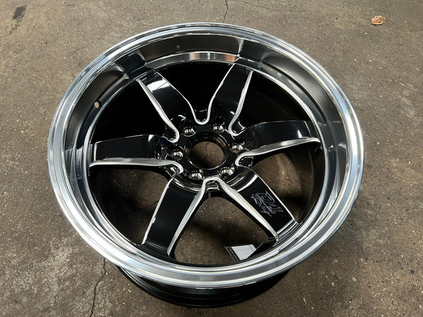 New 18X9.5 ET25 Lenso D1 Racing Rim (4 wheel) Gloss Black 6X114.3