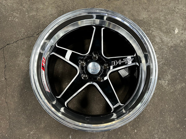 New 18X9.5 ET22 Lenso D1SF Rim (4 wheel) Gloss Black 5X114.3