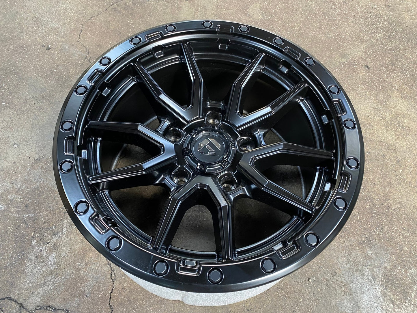 New 18X9 ET1 Fuel Rim (4 wheel) Matt Black 5X150