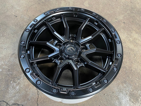 New 18X9 ET1 Fuel Rim (4 wheel) Matt Black 5X150
