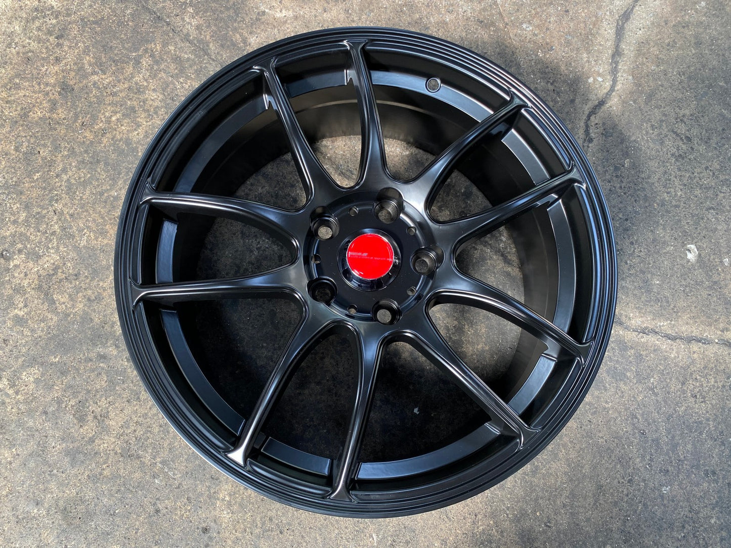 New 17X7.5 ET40 DM054 Rim (4 wheel) Matt Black 5X114.3