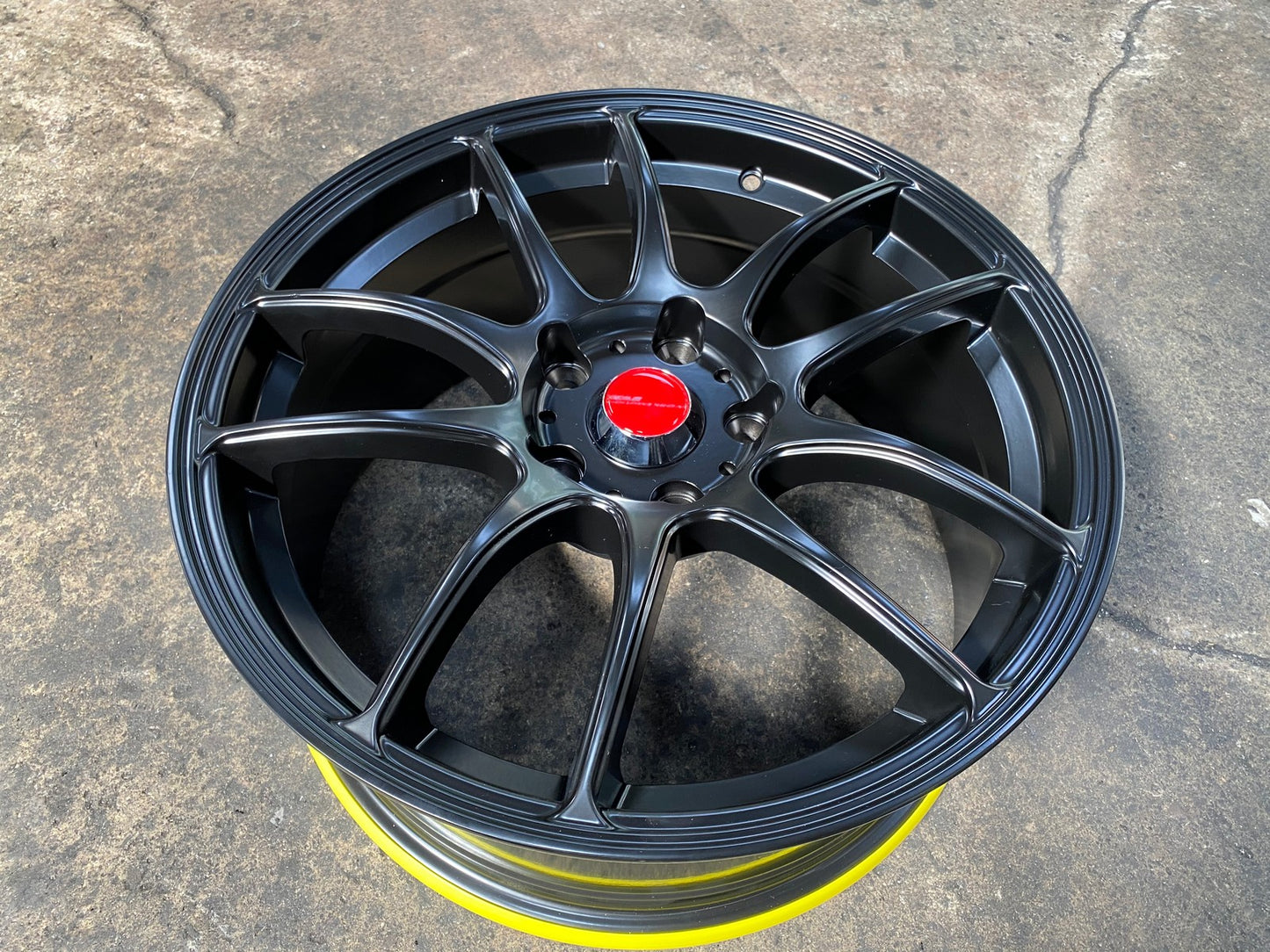 New 17X7.5 ET40 DM054 Rim (4 wheel) Matt Black 5X114.3