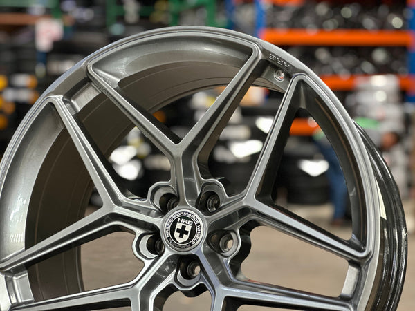 New 22X10.5 ET10 HRE F11 Rim (4 wheel) Gloss Silver 5X112