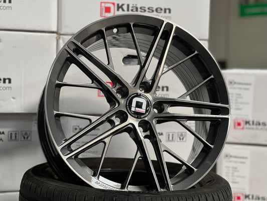 New 18X8.5 ET43 Klassen ID F53R Rim (4 wheel) Gloss Gunmetal 5X114.3