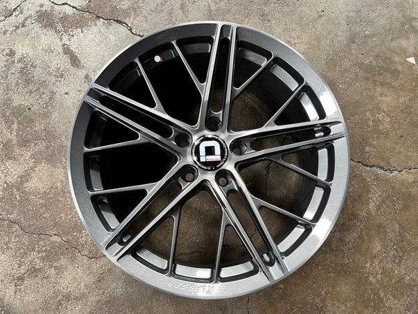 New 18X8.5 ET43 Klassen ID F53R Rim (4 wheel) Gloss Gunmetal 5X112