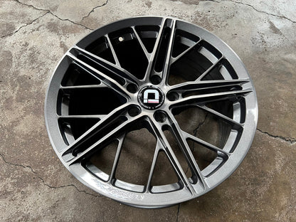 New 18X8.5 ET43 Klassen ID F53R Rim (4 wheel) Gloss Gunmetal 5X112