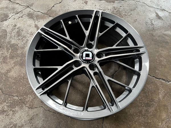 New 18X8.5 ET43 Klassen ID F53R Rim (4 wheel) Gloss Gunmetal 5X112