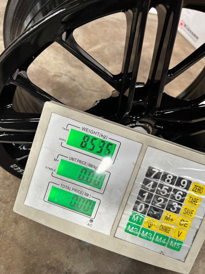 New 18X8.5 ET43 Klassen ID F53R Rim (4 wheel) Gloss Black 5X112