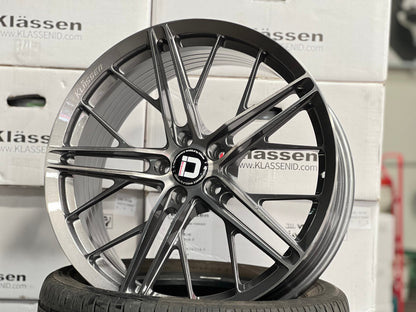 New 20X9 ET35 Klassen ID F53R Rim (4 wheel) Gloss Gunmetal 5X114.3