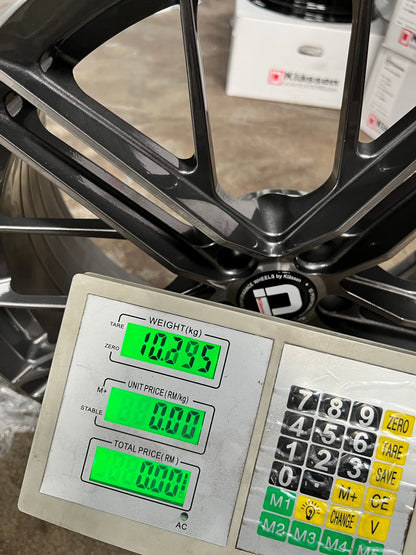 New 20X9 ET35 Klassen ID F53R Rim (4 wheel) Gloss Gunmetal 5X114.3