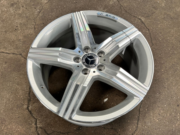 New 18X8.5 ET42 TCK Racing Rim (4 wheel) Gloss Silver 5X112