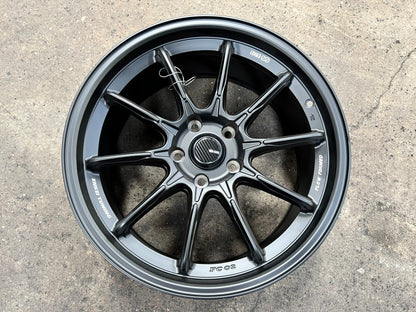 New 18X8.5 ET40 Enkei Rim (4 wheel) Matt Black 5X114.3