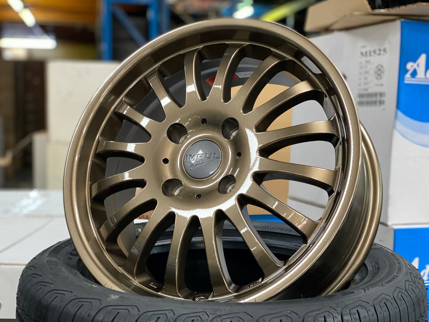 New 16X6.5 ET38 Impul FS16 Rim (4 wheel) Gloss Bronze 4X114.3