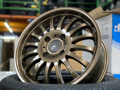 New 16X6.5 ET38 Impul FS16 Rim (4 wheel) Gloss Bronze 4X114.3