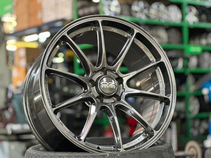 New 19X10 ET32 OZ Racing Hyper GT Rim (4 wheel) Gloss Gunmetal 5X112