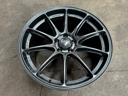 New 19X10 ET32 OZ Racing Hyper GT Rim (4 wheel) Gloss Gunmetal 5X112