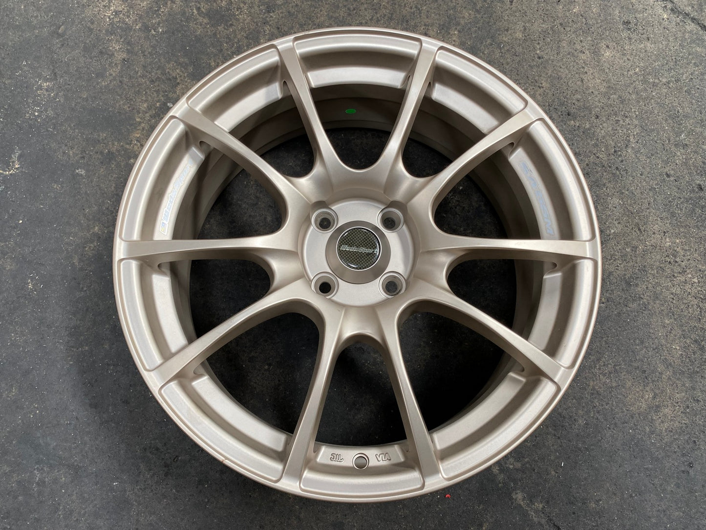 New 17X7 ET40 Ketrin Rim (4 wheel) Matt Gold 4X100