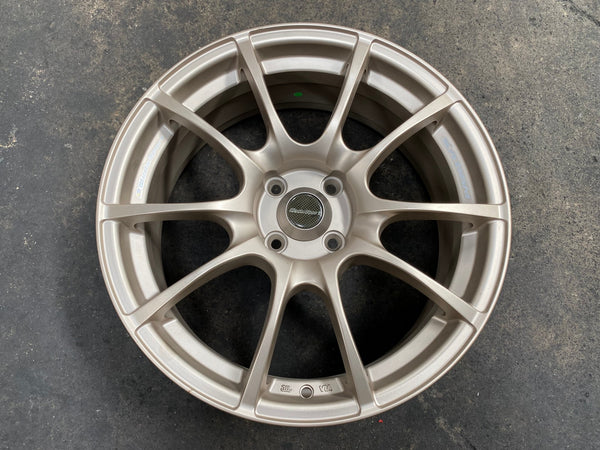 New 17X7 ET40 Ketrin Rim (4 wheel) Matt Gold 4X100