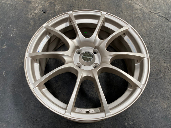 New 17X7 ET40 Ketrin Rim (4 wheel) Matt Gold 4X100