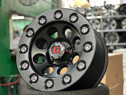 New 20X9.5 ET15 Lenso Max 3 Rim (4 wheel) Matt Black 5X150