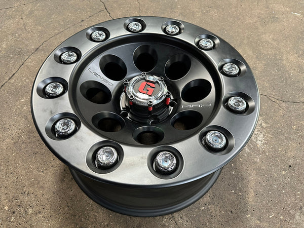 New 20X9.5 ET15 Lenso Max 3 Rim (4 wheel) Matt Black 5X150