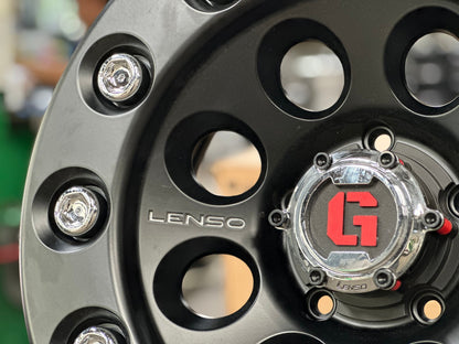 New 20X9.5 ET15 Lenso Max 3 Rim (4 wheel) Matt Black 5X150