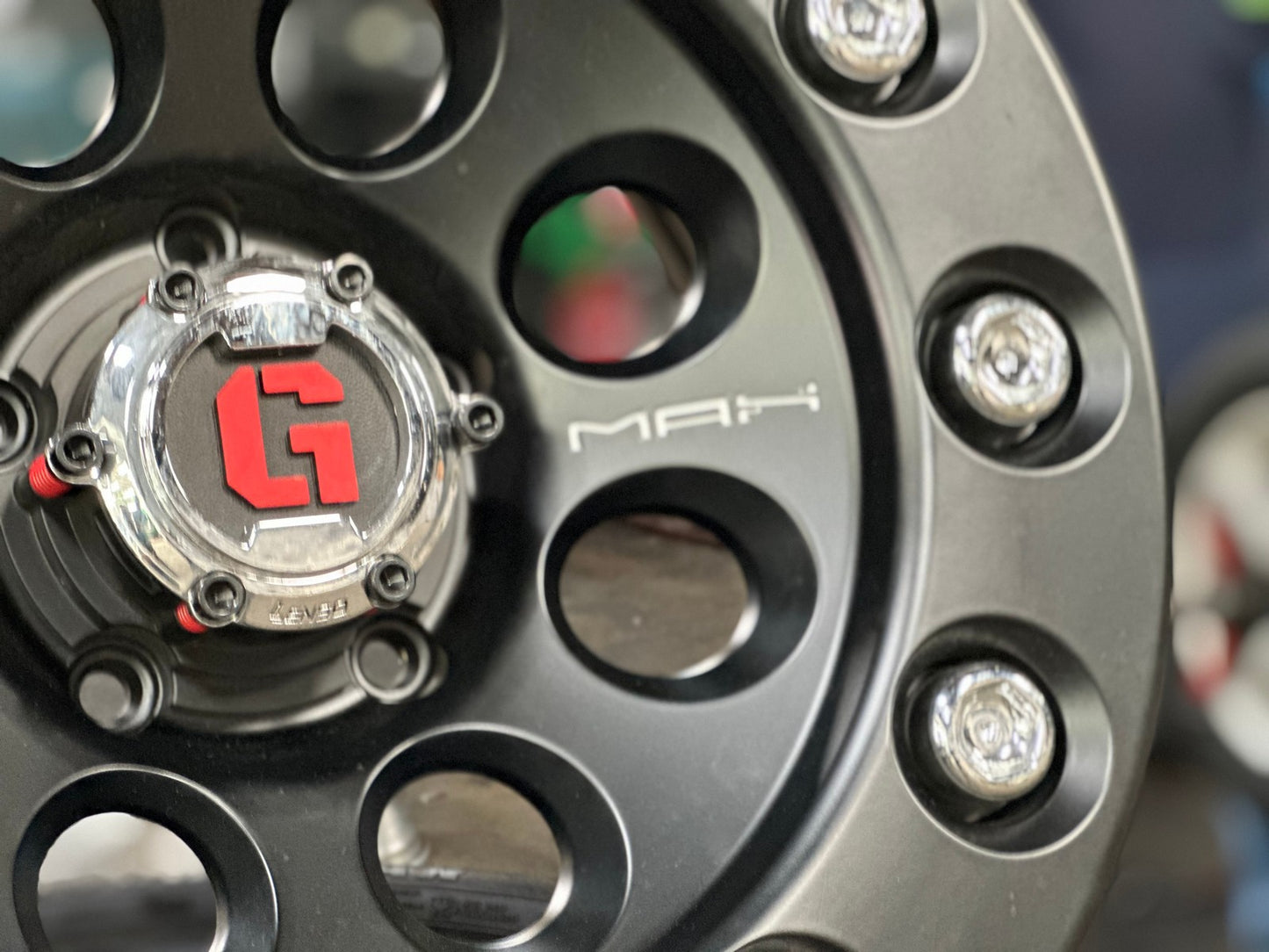 New 20X9.5 ET15 Lenso Max 3 Rim (4 wheel) Matt Black 5X150