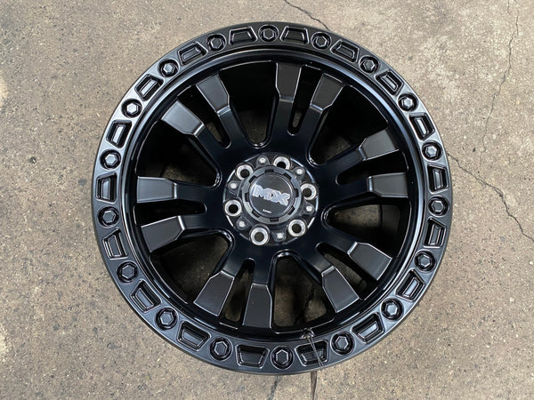 New 16X8.5 ET0 Lenso Brutal Rim (4 wheel) Matt Black 6X114.3