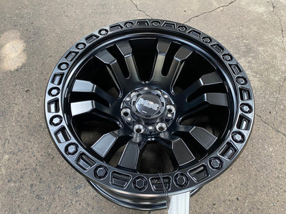 New 16X8.5 ET0 Lenso Brutal Rim (4 wheel) Matt Black 6X114.3