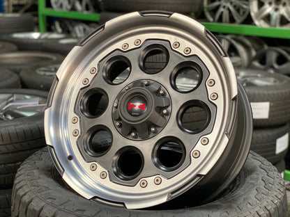 New 20X9 ET20 Lenso Maxx 07 Rim (4 wheel) Matt Black 6X139.7