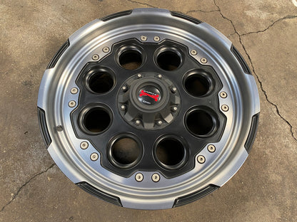 New 20X9 ET20 Lenso Maxx 07 Rim (4 wheel) Matt Black 6X139.7