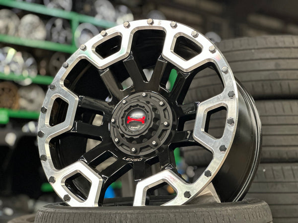 New 20X9 ET20 Lenso Maxx 08 Rim (4 wheel) Matt Black 6X139.7