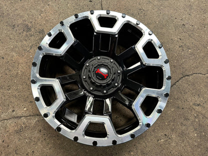 New 20X9 ET20 Lenso Maxx 08 Rim (4 wheel) Matt Black 6X139.7