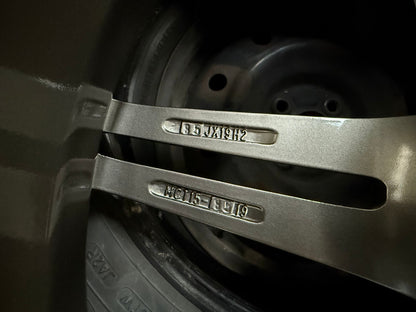 New 19X8.5 ET43 Motec MCT1 Rim (4 wheel) Gloss Gunmetal 5X112