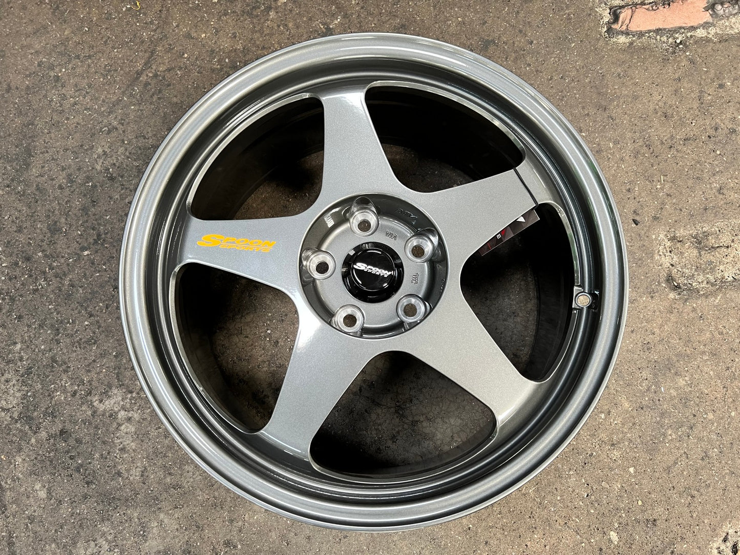 New 18X8.5 ET45 NK Performance Spoon Rim (4 wheel) Gloss Gunmetal 5X114.3