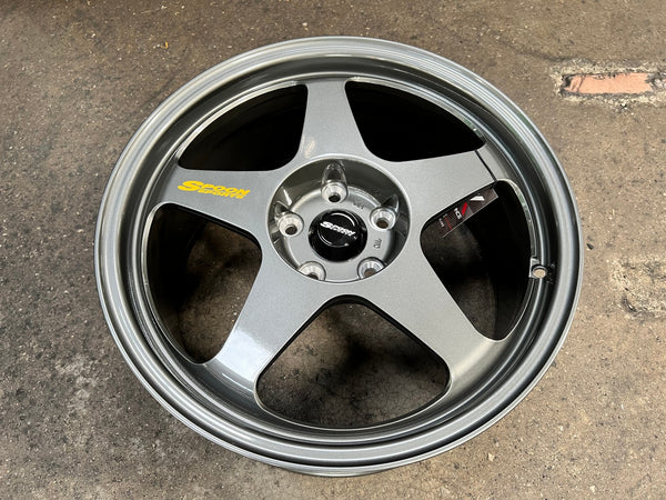 New 18X8.5 ET45 NK Performance Spoon Rim (4 wheel) Gloss Gunmetal 5X114.3