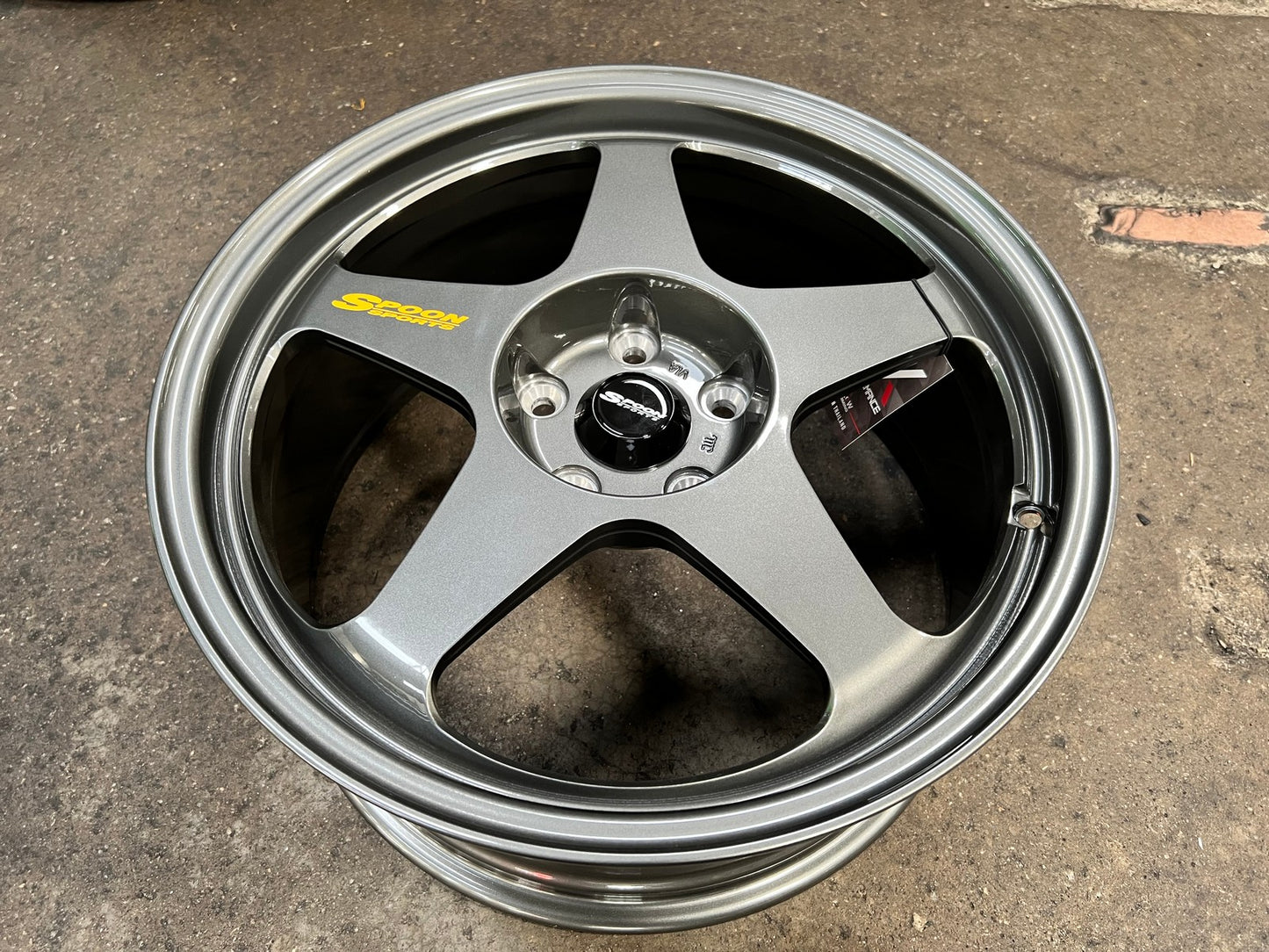 New 18X8.5 ET45 NK Performance Spoon Rim (4 wheel) Gloss Gunmetal 5X114.3