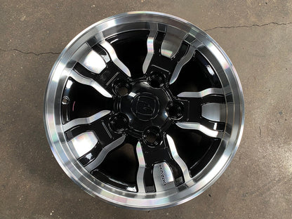 New 18X9 ET25 Osprey Hawke Rim (5 wheel) Gloss Black PF 5X165