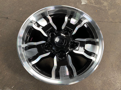New 18X9 ET25 Osprey Hawke Rim (5 wheel) Gloss Black PF 5X165