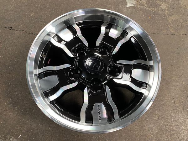 New 18X9 ET25 Osprey Hawke Rim (5 wheel) Gloss Black PF 5X165